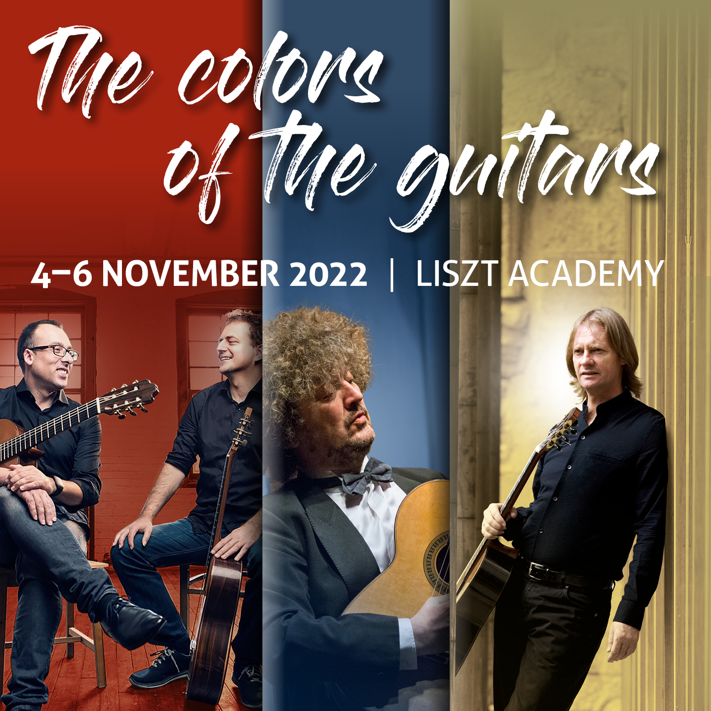 The colors of the guitars - Budapest International Guitar Festival